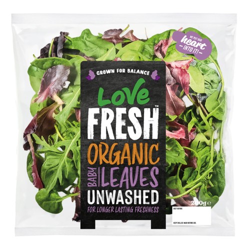 Love Fresh Organic Mixed Leaves