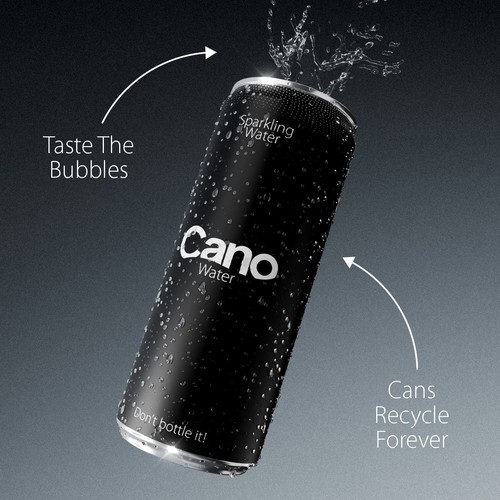 Cano Water Sparkling Water Can Fridgepack