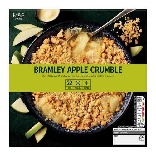 M&S Bramley Apple Crumble
