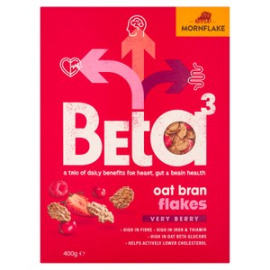 Mornflake Beta 3 Oatbran Flakes Very Berry