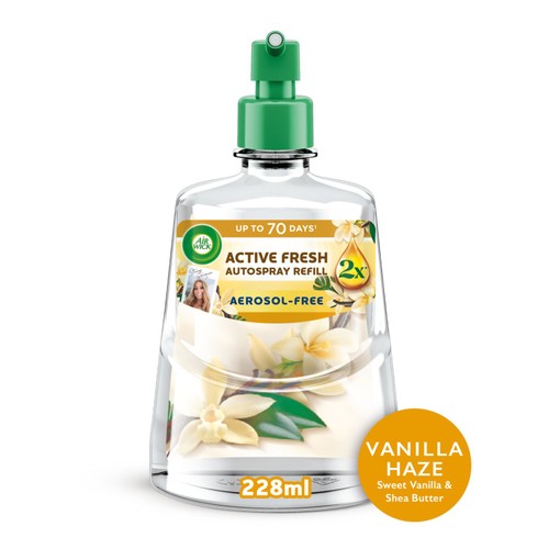 Airwick Vanilla Haze Active Fresh, Single Refill