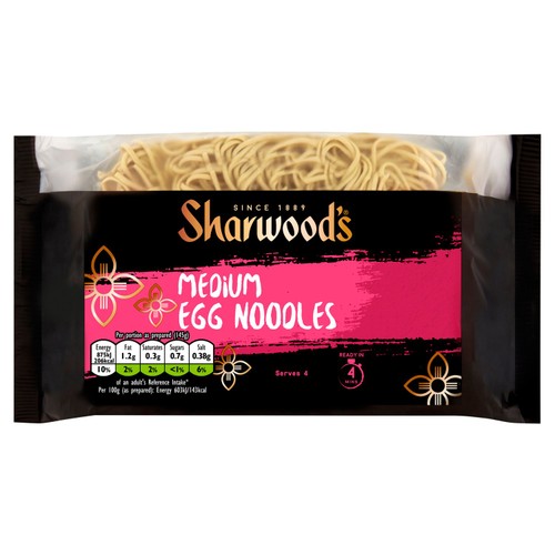 Sharwoods Medium Egg Noodles 