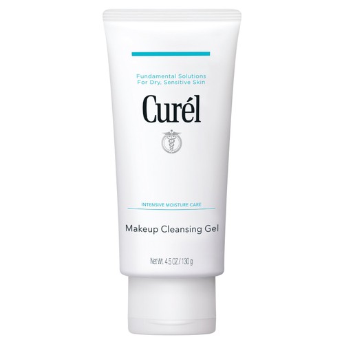 Curel Makeup Cleansing Gel for Dry, Sensitive Skin