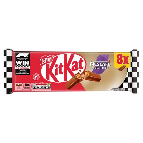 KitKat 2 Finger Coffee Nescafe Biscuit Bar, Multipack