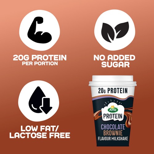 Arla Protein Milkshake Chocolate Brownie