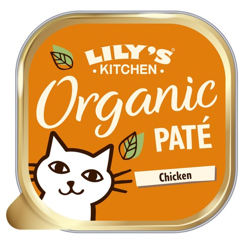 Lily's Kitchen Organic Chicken Paté Wet Food for Cats