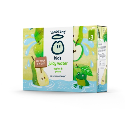 innocent Kids Juicy Water Apples & Pears