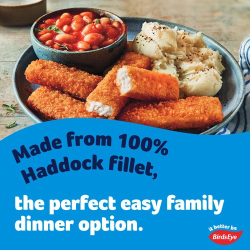 Birds Eye 10 MSC Breaded Haddock Fish Fingers