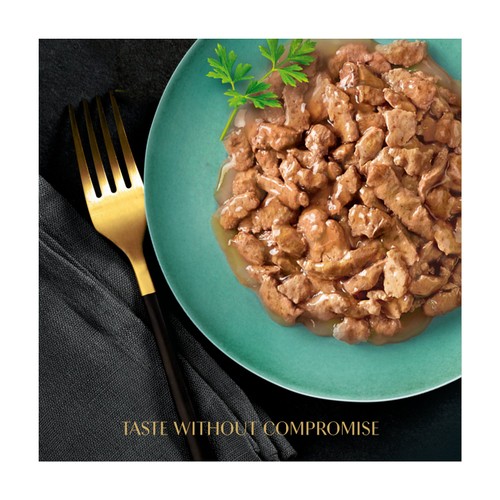 Sheba Select Slices Cat Food Tray with Chicken in Gravy 