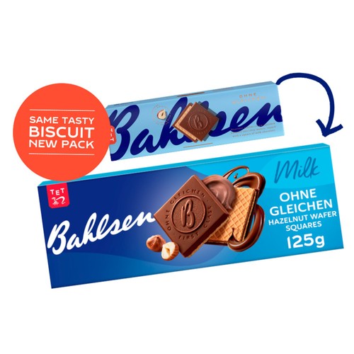 Bahlsen Ohne Gleichen Milk Chocolate Praline Wafer Biscuits