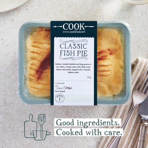 COOK Classic Fish Pie for 1