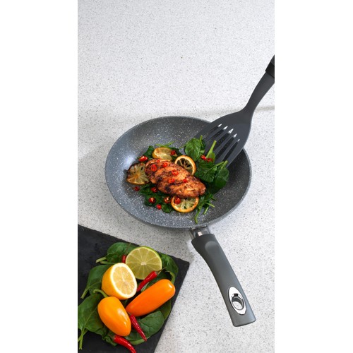 Salter Marblestone 24cm Frypan Grey