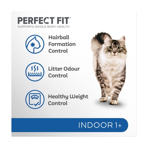 Perfect Fit Indoor Adult Dry Cat Food Chicken