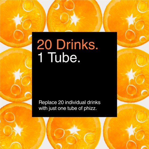 Phizz Orange Daily Energy 3-in-1 Hydration, Electrolytes and Vitamins