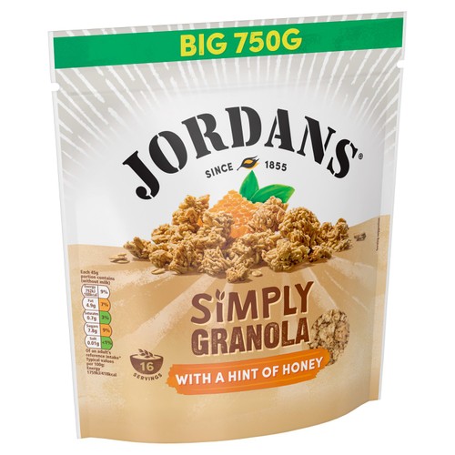 Jordans Simply Granola with a Hint of Honey Breakfast Cereal