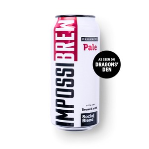 IMPOSSIBREW Alcohol Free Enhanced Hazy Pale