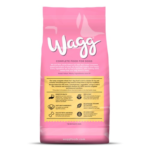 Wagg Wheat Free Dog Chicken & Rice
