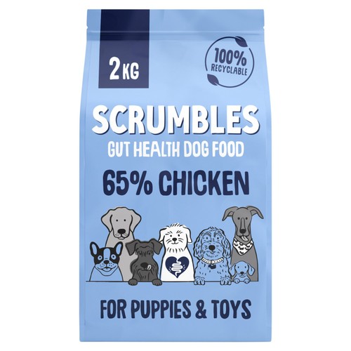 Scrumbles Puppies & Toys Chicken Dry Dog Food