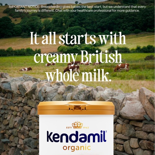 Kendamil Organic 1 First Infant Milk Powder, From Birth