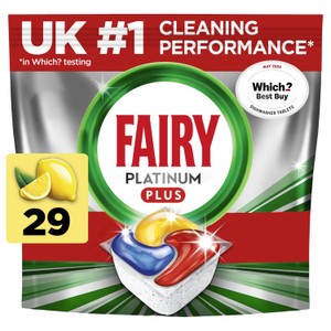 Fairy Platinum Plus Dishwasher Tablets Breeze,