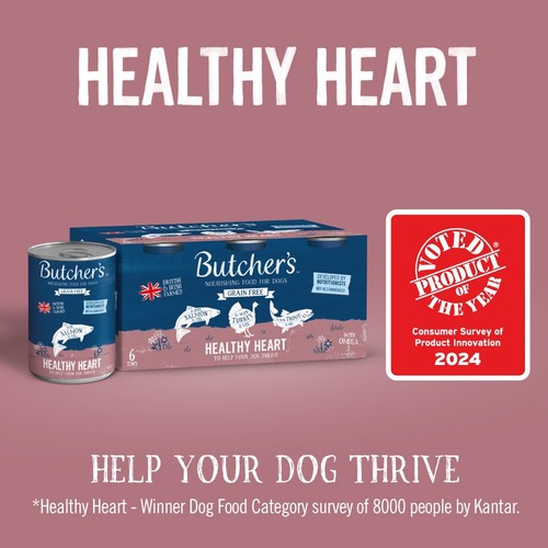 Butcher's Healthy Heart Dog Food Tins 