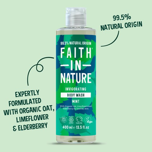 Faith In Nature Mint Body Wash