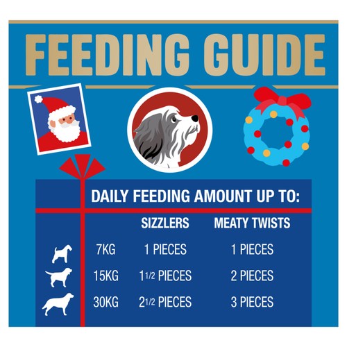 BAKERS Dog Treats Christmas Stocking 270g