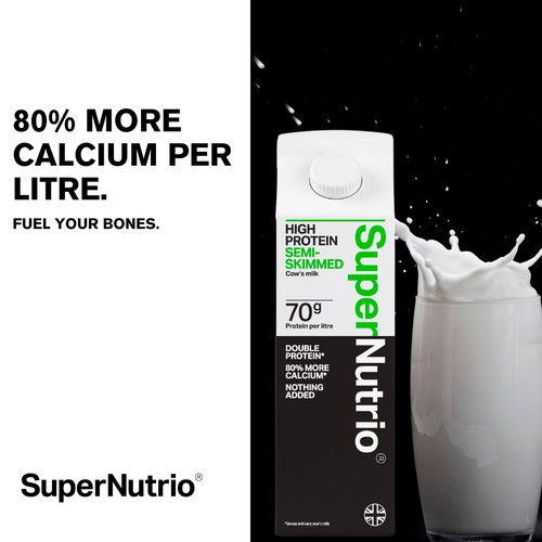 SuperNutrio High Protein Fresh Semi Skimmed Milk