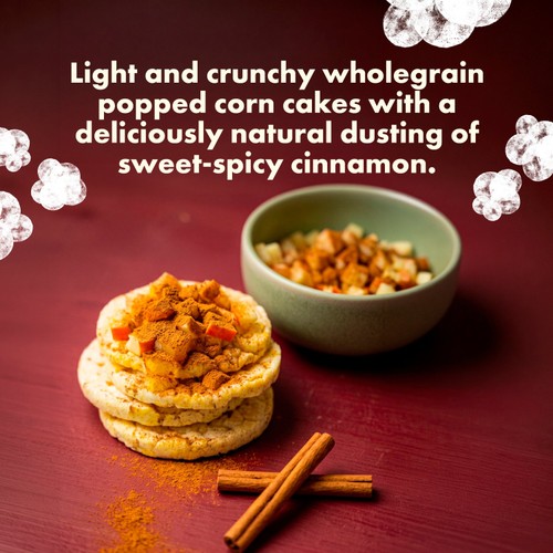 Kallo Cinnamon Popped Corn Cakes