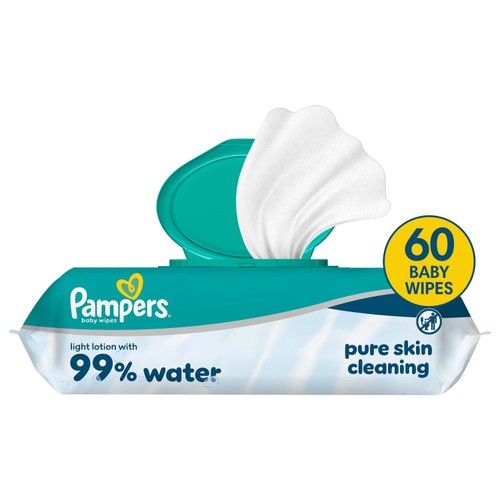 Pampers 99% Water Wipes