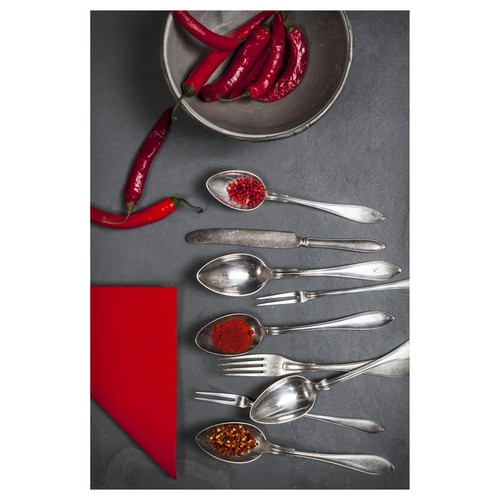Red Compostable 2 Ply Paper Napkins