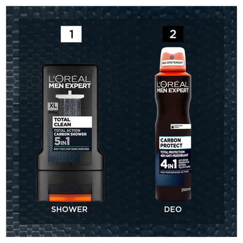 L'Oreal Men Expert Shower Gel Total Clean