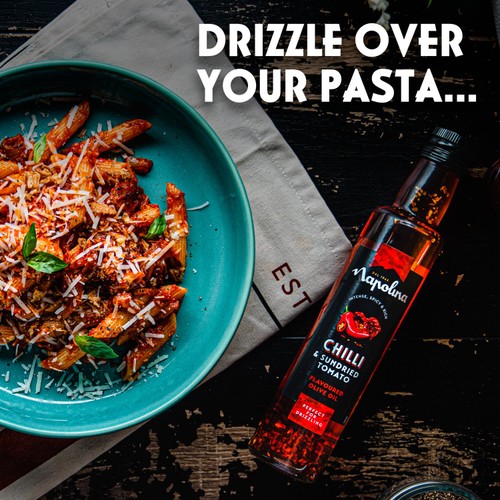 Napolina Chilli & Sundried Tomato Flavoured Olive Oil 250ml