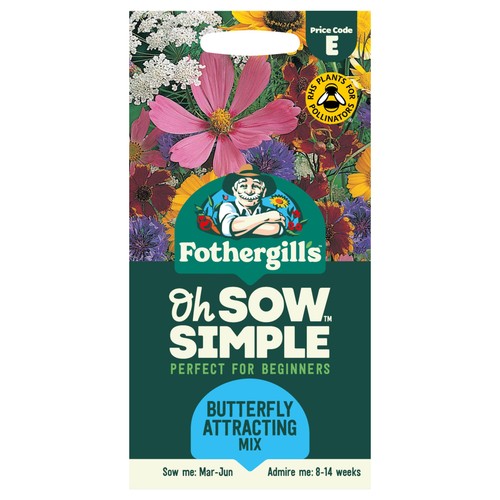 Mr Fothergills Seeds Oh Sow Simple Butterfly Attracting Mix