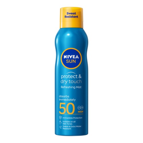 NIVEA SUN Protect & Dry Touch SPF 50 Mist Sunscreen Spray