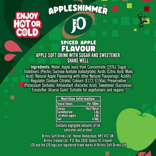 J2O Appleshimmer 4x275ml