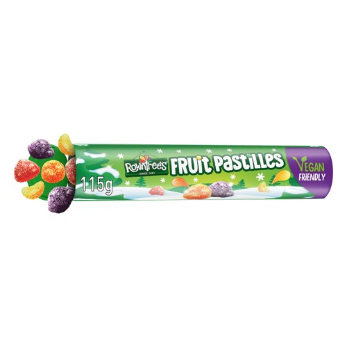 Rowntree's Fruit Pastilles Vegan Friendly Sweets Giant Tube