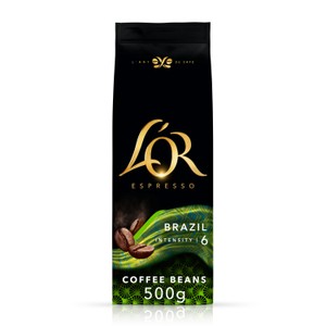 L'OR Brazil Coffee Beans Intensity 6