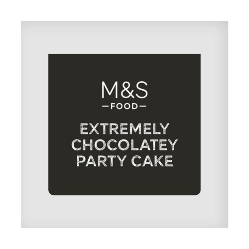 M&S Milk Chocolate Party Cake