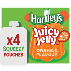 Hartley's Orange Flavour Jelly 4 x 125g