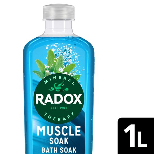Radox Muscle Soak Bath Soak with Sage & Sea Minerals