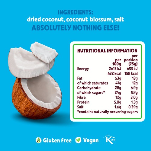 BEAR Fruit Dried Coconut Chips