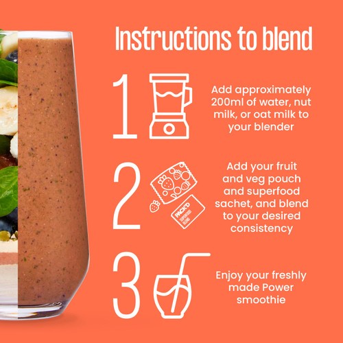 PACK'D Power Protein Smoothie Kits