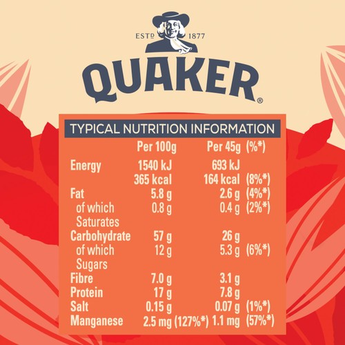 Quaker Oat So Simple Original Porridge Cereal Pot