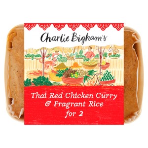 Charlie Bigham's Thai Red Chicken Curry & Rice 835G