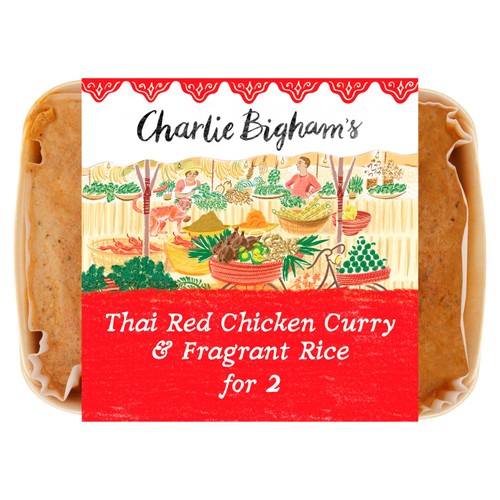 Charlie Bigham's Thai Red Chicken Curry & Fragrant Rice for 2