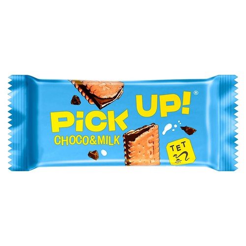 Bahlsen Pick Up! Choco & Milk Chocolate Biscuit Bars