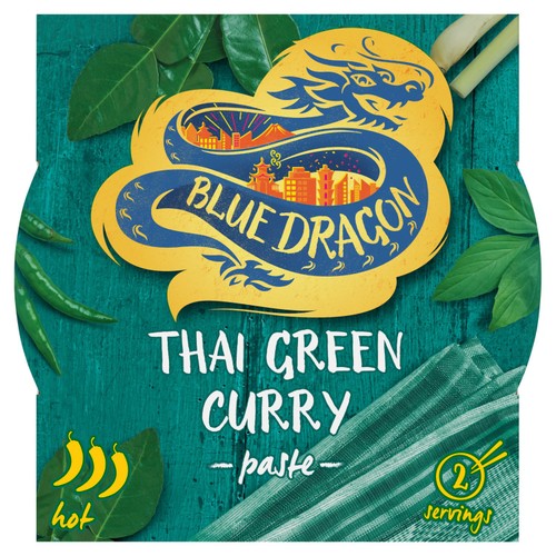 Blue Dragon Thai Green Curry Paste Pot