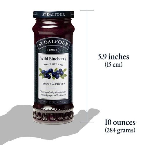 St Dalfour Blueberry Fruit Spread