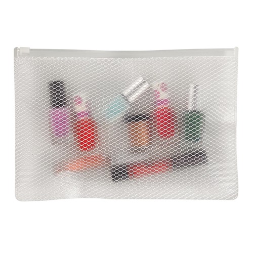 Snopake White EPPE Mesh Zippa Bag, A5
